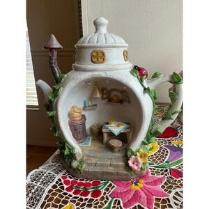 Decorative Teapot Easter House